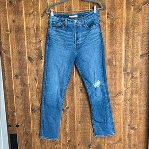 Levi's Women's Straight Leg Jeans - Blue